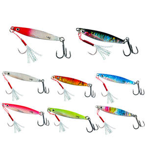 Vente en gros de moules en <span class=keywords><strong>plomb</strong></span> pour leurre de pêche à la turlutte 10g 14g 17g 21g yeux 3D d'eau douce leurre artificiel en métal - Product Image 5