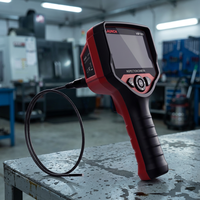 Caméra endoscopique industrielle LAUNCH VSP-828 avec rotation à 4 voies, 4 lumières LED, modèle réglable pour l'inspection automobile/des canalisations