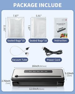 Machine de mise sous vide électrique automatique silencieuse pour la maison, mini, de table, pour le stockage des aliments, utilisation en camping-car et en garage - Product Image 3