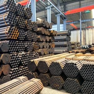 Giá thấp ASTM A53 A106 gr. B thép carbon thấp Ống liền mạch sch40 sch80 cán nóng MS sản xuất ống tròn - Product Image 1