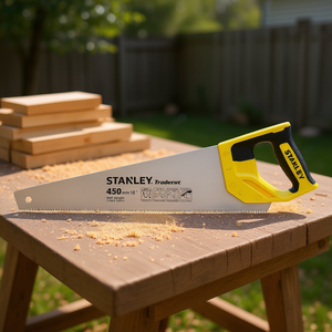 Sierra para madera Stanley Tradecut de 450 mm (18 pulgadas) para uso general - Product Image 3