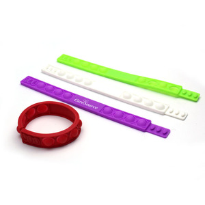 Silicone Phong cách ngắn Pops bong bóng giải nén Vòng đeo tay giảm căng thẳng Đồ chơi Silicone Vòng đeo tay dây đeo cổ tay - Product Image 4