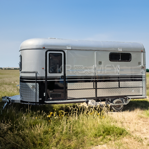 Australia Standard 2-Horse Special Transportation <b>Trailer</b> ADR Compliance Straight Loading No-Corrosion <b>Flooring</b> for Camping - Product Image 4