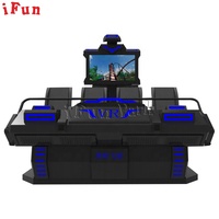 Jeux vidéo interactifs d'Imersive de réalité virtuelle du cinéma VR de sièges d'Ifunpark 4 pour le simulateur adulte de VR