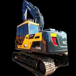 Excavatrice sur chenilles Volvo EC140 d'occasion, 14 tonnes, avec moteur et pompe hydraulique Denison, garantie 1 an - Vente flash - Product Image 1
