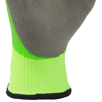 Gants de travail MaxiTough à haute adhérence, isolés pour l'hiver, doublure en tissu éponge 10G, double revêtement en caoutchouc latex, résistants aux coupures, A5