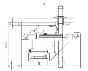 Cột Cảm biến công suất lớn cột loại xe tải quy mô cầu cân Load <span class=keywords><strong>cell</strong></span> 30ton - Product Image 4