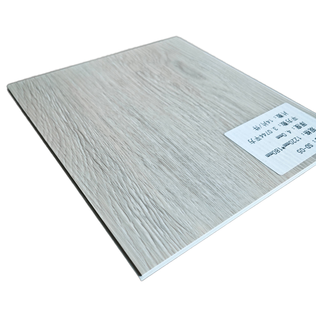 European Multi-Layer SPC Flooring 6mm Thick Click Lock Quick Installation Stable for Mall & Supermarket Application