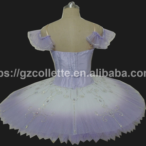Tutú de Ballet personalizado lavanda <span class=keywords><strong>para</strong></span> niñas adultas, vestido de baile profesional <span class=keywords><strong>para</strong></span> actuaciones clásicas infantiles, ropa de actuación - Product Image 4