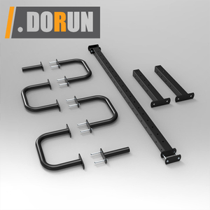 Juego de barandilla montada en pared, juego de <span class=keywords><strong>escalera</strong></span> sueca, barras de tracción para entrenamiento y fisioterapia, usadas en hogares, gimnasios - Product Image 4