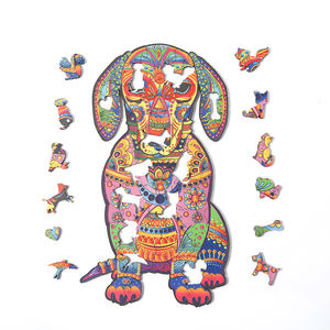 Rompecabezas de madera de patrón Animal y Natural para adultos, puzle de madera para niños, rompecabezas - Product Image 6