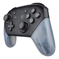 EXtremeRate Clear Glacier Blue Reemplazo Mango Empuñaduras Funda DIY Empuñadura Carcasa para Switch Pro Controller