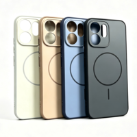 Étui de téléphone magnétique antichoc pour Oppo Reno 15 15F 15C 14 13 12 11 10 Pro, coque bicolore en gros pour Oppo Reno 8 7 6 5