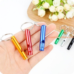 Prix usine sifflet en aluminium petite taille Camping randonnée Apito survie Silbar Sifflet d'urgence extérieur EDC outils Train sifflet - Product Image 5