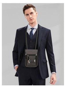 Bolsa Impermeable para Pasaporte de Poliéster, Funda Protectora para Pasaporte, Bolsa para Documentos y Recibos, Accesorios de Viaje para Colgar en el Cuello - Product Image 2