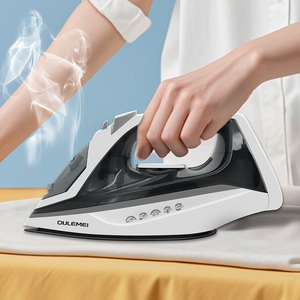 Plancha de Vapor Eléctrica profesional para uso doméstico, placa de cerámica de agarre cómodo, estación de vapor Vertical para ropa de prensado suave - Product Image 6