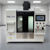 VMC215 - Fresadora CNC de 3 Ejes para Trabajos Ligeros en el Hogar, Mini Centro de Mecanizado Vertical de Escritorio, 220 V