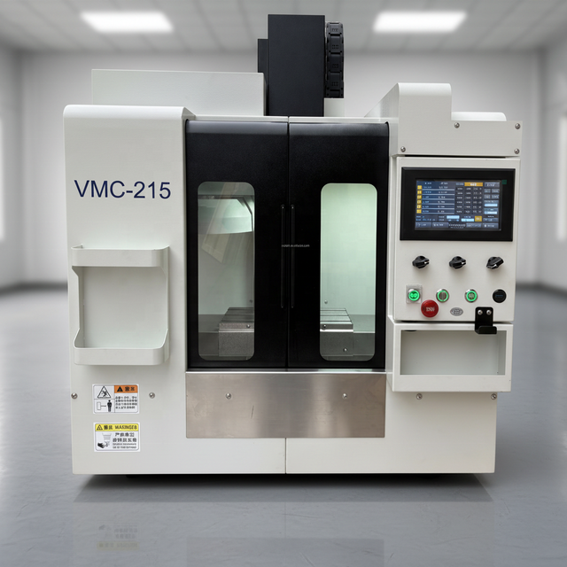 VMC215 Small Household Light Duty 3-Spindle CNC Milling Machine Mini Vertical Three-Axis Desktop Machining Center 220V