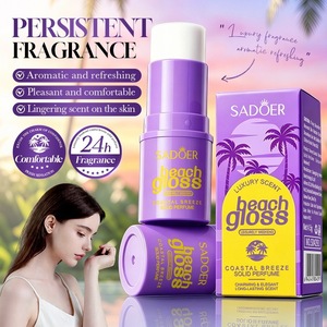 Balsamo Solido Profumato Portatile Vegano Non Appiccicoso Lunga Durata Fragranza Floreale Brezza Costiera Ideale per i Viaggi - Product Image 3