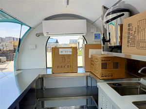 Máquina Expendedora de Té de Burbujas, Equipo de Cocina Comercial, Máquina de Helados para Comida Callejera con Remolque Expendedor de Helados - Product Image 2