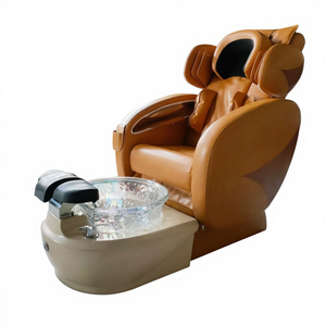 Fauteuil de massage <span class=keywords><strong>spa</strong></span> pour pédicure de luxe à gravité zéro, automatique, en verre, <span class=keywords><strong>avec</strong></span> drainage électrique et siège inclinable réglable - Product Image 5