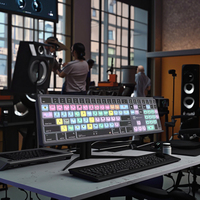 Clavier de raccourcis professionnel pour le montage vidéo pour Apple Final Cut Pro pour Mac avec clavier rétroéclairé