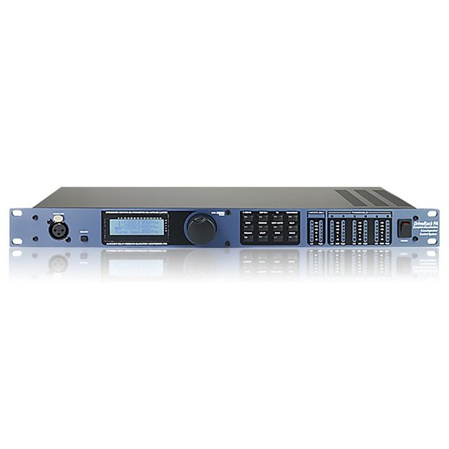 Professional 2 in 6 Out Digital Audio Processor Loudspeaker Management System for Stage Performance Live Show Sound Processing