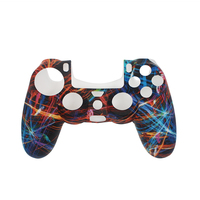 Étui en Silicone personnalisé doux au toucher housse complète étui en caoutchouc Durable pour PS4 coque de contrôleur de jeu pour playstation 4