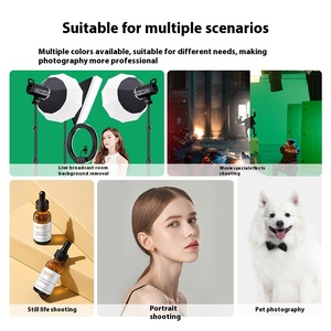Kit de soporte de fondo verde de 3x3m al por mayor para fotografía en vivo incluye soporte y Tela-Accesorios de estudio fotográfico - Product Image 6