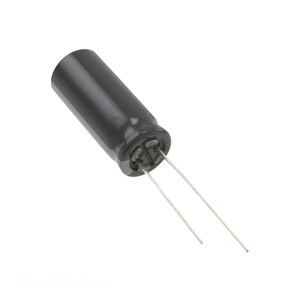 ตัวเก็บประจุแบบรูผ่านรูสำหรับ EEU-FR1J561L รัศมี th 560 uF 20% 63V ตัวเก็บประจุแบบดั้งเดิม560 uF - Product Image 1
