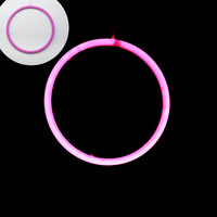 Regenfeste LED-Leuchtringe für Gartenarrangements, Hängende Dekorative Gartenbeleuchtung, Outdoor-Ring um Baumlichter