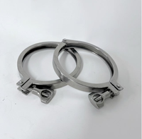 Ensemble de pinces de précision en acier inoxydable, raccord rapide, extrémité de soudage rapide, personnalisable OEM pour fixation de boucle à bride de mandrin