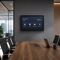 Moniteur tactile industriel et commercial IP65, PC Android avec panneau frontal étanche et barre lumineuse, support OEM