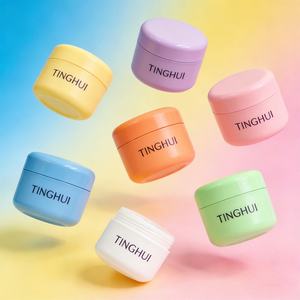 กระปุกครีม PP สีขาว ดำ ชมพู ขนาด 3 กรัม 5 กรัม 15 กรัม 20 กรัม 30 กรัม 50 กรัม กระปุกพลาสติก PP แบบกำหนดเอง สำหรับลิปบาล์ม บรรจุภัณฑ์ผลิตภัณฑ์บำรุงผิว กระปุกตัวอย่าง - Product Image 2