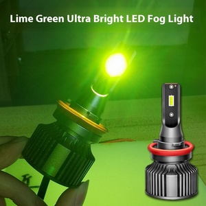 Faro <span class=keywords><strong>LED</strong></span> Rojo Verde Limón Internet Red, H11 Amarillo Limón 9006, Luz <span class=keywords><strong>LED</strong></span> de Alta Intensidad, Lámpara <span class=keywords><strong>Antiniebla</strong></span> <span class=keywords><strong>H3</strong></span> Impermeable <span class=keywords><strong>Antiniebla</strong></span> 880881 Nuevo - Product Image 3