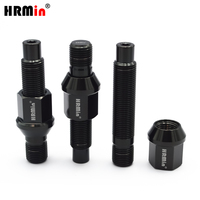 Kits de conversion de goujons automobiles HRMin Gr5 en titane M14*1.25*78mm avec écrou de roue M14*1.25*27mm pour voiture de course BMW