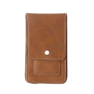 Pochette de téléphone portable en cuir PU de haute qualité avec fentes pour cartes téléphone taille sac étui ceinture Clip couverture pour iPhone pour <span class=keywords><strong>Samsung</strong></span> - Product Image 6