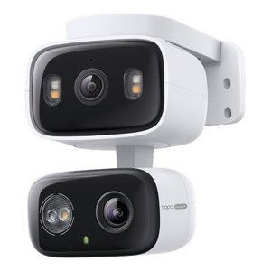 Caméra de surveillance TC34 à double objectif Pan&Tilt blanche 2K 1440p QHD - Product Image 1