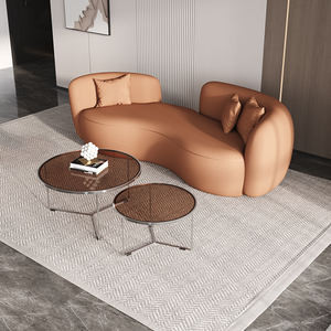 Internet célébrité salon de beauté canapé forme incurvée robe de mariée boutique chez l'habitant salon hall de l'hôtel réception canapé Simple - Product Image 1