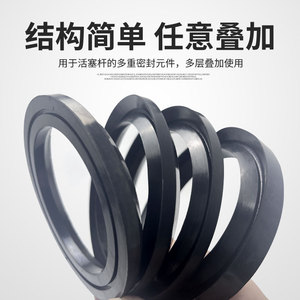 V Ring Rubber Sealing Gasket 10-200mm Oil Resistant For Automotive Mechanical <b>Seal</b> - Product Image 4