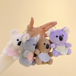 Portachiavi Peluche Koala Carino, Ciondolo Morbido Animale Imbottito, Mini Orsetto Koala Soffice per Zaini e Sacchetti Regalo - Vendita all'Ingrosso - Product Image 1