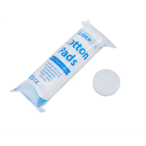100 pièces nettoyage plaine ourlet en relief jetable maquillage nettoyant <span class=keywords><strong>coton</strong></span> rond enlever <span class=keywords><strong>démaquillant</strong></span> tampon de <span class=keywords><strong>coton</strong></span> jetable - Product Image 5