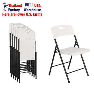 Thái Lan Nhà Máy Bán Buôn Chất Lượng Cao Xếp Chồng Dễ Dàng Cửa Hàng Trong Nhà Và Ngoài Trời Tổ Chức Sự Kiện Thoải Mái Nhựa Đảng Có Thể Gập Lại Ghế - Product Image 1