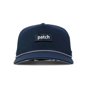 High Quality 5 Panel Rubber Pvc Logo Baseball <b>Cap</b>,<b>Waterproof</b> Laser Cut Hole Perforated Hat Rope Baseball <b>Cap</b> - Product Image 3