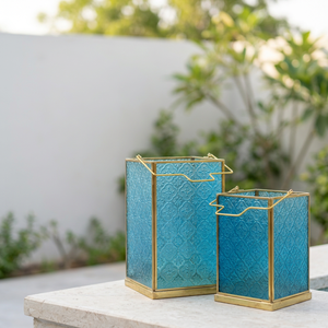 Manufacturers Customized Glass Brass Framed Hurricane <b>Candle</b> <b>Holders</b> for Home & Weddings Decoration - Product Image 2