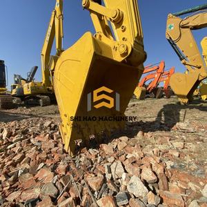 Excavadora Usada KOMATSU PC220 de 22 Toneladas, en Buenas Condiciones para Construcción Agrícola y Doméstica, Precio Accesible - Product Image 4