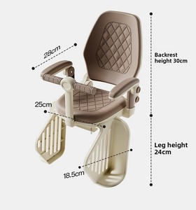 <span class=keywords><strong>Seggiolino</strong></span> Posteriore Pieghevole per Bicicletta Elettrica, Compatibile con Mountain Bike, Modello 001 - Product Image 5