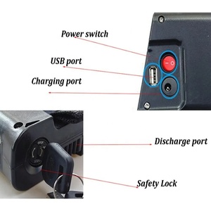 Scimitar tipo 36v bicicletta elettrica batteria al litio 7.8ah 9ah 10.5ah opzioni per bici pieghevole Cross City - Product Image 6