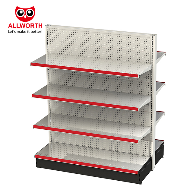 High Quality Standard Heavy Duty Retail Store Display Racking Supermarket Gondola Shelves