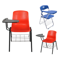 Chaise de conférence scolaire en plastique moderne, empilable, taille standard, pour salle de classe, vente chaude, fabricant, mobilier d'étude économique